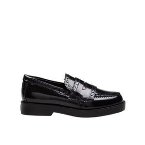 Agl Leather Loafer In Black - NWT